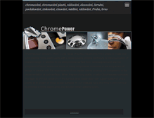 Tablet Screenshot of chromepower.webnode.cz