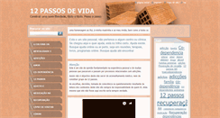 Desktop Screenshot of 12passosdevida.webnode.com.pt