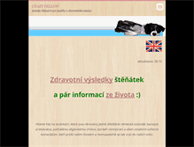 Tablet Screenshot of crazydogs.webnode.cz