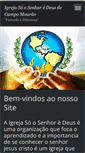 Mobile Screenshot of igrejasoosenhoredeus-cm.webnode.com.br