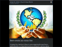 Tablet Screenshot of igrejasoosenhoredeus-cm.webnode.com.br