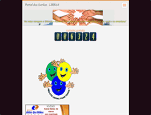 Tablet Screenshot of portaldossurdos.webnode.pt