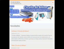 Tablet Screenshot of i9estetica.webnode.com.br