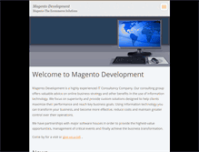 Tablet Screenshot of magentodevelopment.webnode.com