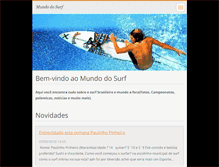 Tablet Screenshot of mundodosurf.webnode.com.br
