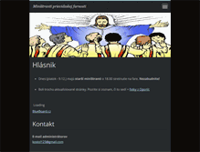 Tablet Screenshot of ministranti-prievidza.webnode.sk