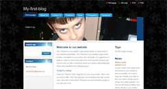 Desktop Screenshot of my-first-blog.webnode.com.ar