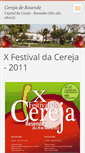 Mobile Screenshot of cerejaderesende.webnode.pt
