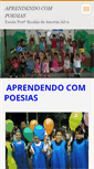 Mobile Screenshot of escolarosariadeamorim.webnode.com.br