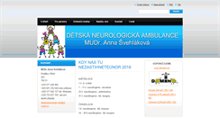 Desktop Screenshot of detskaneurologie-zlin.webnode.cz