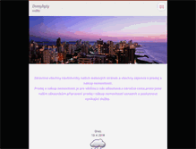 Tablet Screenshot of domybyty.webnode.cz