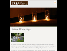 Tablet Screenshot of crea-team.webnode.com