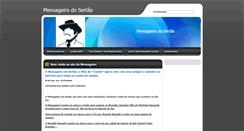 Desktop Screenshot of mensageirodosertao.webnode.com