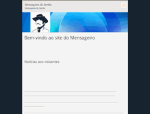 Tablet Screenshot of mensageirodosertao.webnode.com