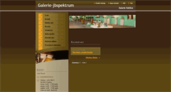 Desktop Screenshot of galerie-jbspektrum.webnode.cz
