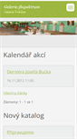 Mobile Screenshot of galerie-jbspektrum.webnode.cz