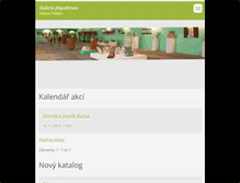 Tablet Screenshot of galerie-jbspektrum.webnode.cz