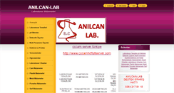 Desktop Screenshot of anilcanlab.webnode.com.tr