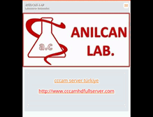 Tablet Screenshot of anilcanlab.webnode.com.tr