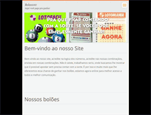 Tablet Screenshot of bolao100.webnode.com.br