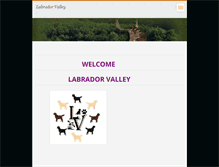 Tablet Screenshot of labrador-valley.webnode.com