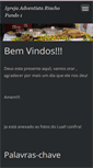 Mobile Screenshot of igrejaadventistariachofundo.webnode.com