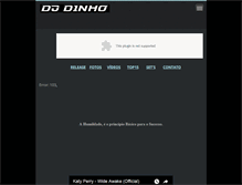 Tablet Screenshot of djdinho27.webnode.com