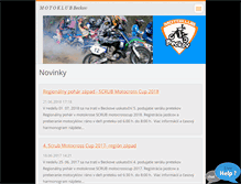 Tablet Screenshot of motoklub-beckov.webnode.sk
