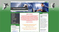 Desktop Screenshot of escolasdefutebol.webnode.com.br