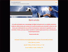 Tablet Screenshot of escolasdefutebol.webnode.com.br