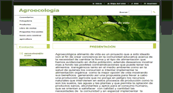 Desktop Screenshot of agroecologia.webnode.com.co