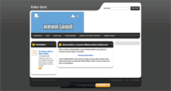 Desktop Screenshot of keko-land.webnode.es