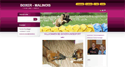Desktop Screenshot of boxerhundesport.webnode.com