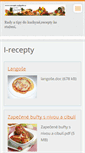 Mobile Screenshot of i-recepty.webnode.cz