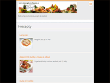 Tablet Screenshot of i-recepty.webnode.cz