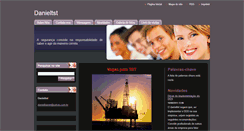 Desktop Screenshot of danieltst.webnode.com.br