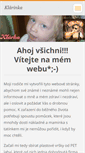Mobile Screenshot of naseklarinka.webnode.cz
