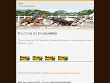Tablet Screenshot of doutoresdodesmantelo.webnode.com.br