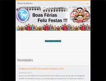 Tablet Screenshot of escolaturmadamonica.webnode.com.br
