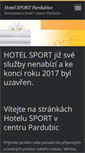 Mobile Screenshot of hotelsport.webnode.cz