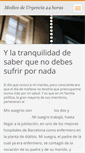 Mobile Screenshot of medicodeurgencia24horas.webnode.es