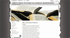 Desktop Screenshot of igjesustechamachamadamissionaria.webnode.com
