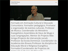 Tablet Screenshot of davidjsousa.webnode.pt