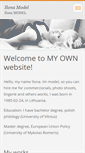 Mobile Screenshot of ilonamodel.webnode.com