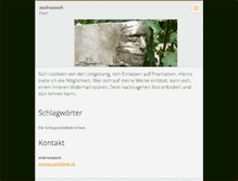 Tablet Screenshot of andreaszech.webnode.at