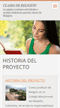 Mobile Screenshot of clasesreligion.webnode.es