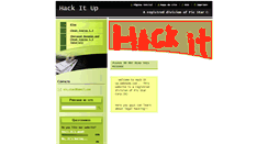 Desktop Screenshot of hackitup.webnode.com