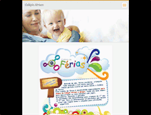 Tablet Screenshot of colegioatrium.webnode.com.br
