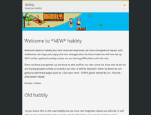 Tablet Screenshot of habbly.webnode.com