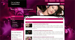 Desktop Screenshot of fmlacaleraespectaculos.webnode.es